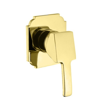 LEGEND-DIM-03/24 Встраиваемый однорычажный смеситель для душа, золото