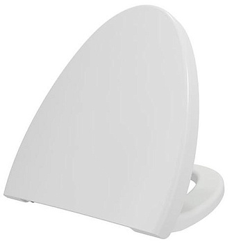 Сиденье с крышкой Etna, дюропласт, плав.опускание, мат. белый,  A0325-002, шт Сиденье с крышкой Etna, дюропласт, плав.опускание, мат. белый,  A0325-002, шт