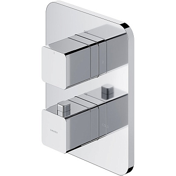 Смеситель термостатический для душа скрытого монтажа OMNIRES PARMA PM7436CR (хром)