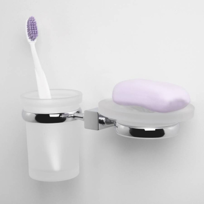 Lippe K-6526 Держатель стакана и мыльницы Lippe K-6526 Держатель стакана и мыльницы