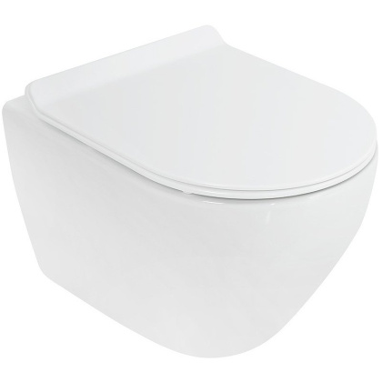 STYLUS Чаша подвесного унитаза безободкового, CZR-513-TH-R STYLUS Чаша подвесного унитаза безободкового, CZR-513-TH-R