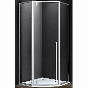 Душевой уголок Penta VSP-3P900CL, 900*900, хром, стекло прозрачное