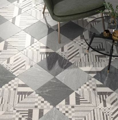 Керамогранит SG935400N Бореале серый микс 30*30*8 (16шт\1.44м2), м2