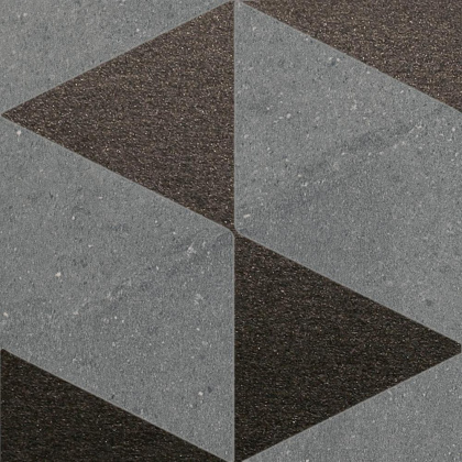 Декор SBD040\SG1591 Матрикс серый темный 20*20*8 (уп\30шт), шт