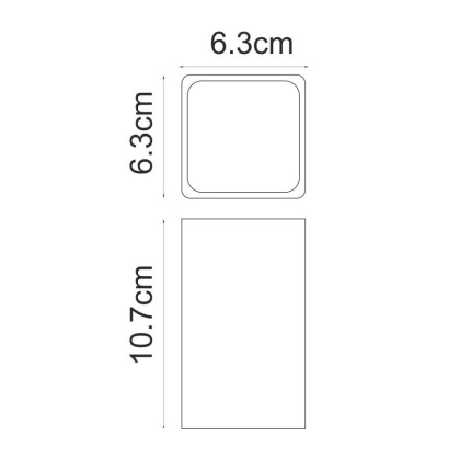 Paar K-4228 Стакан для зубных щеток