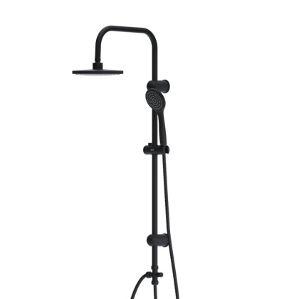 D0708000BL Comfort душевая система с тропическим душем, ручной душ 1F,  цвет Черный D0708000BL Comfort душевая система с тропическим душем, ручной душ 1F,  цвет Черный