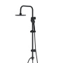 D0708000BL Comfort душевая система с тропическим душем, ручной душ 1F,  цвет Черный D0708000BL Comfort душевая система с тропическим душем, ручной душ 1F,  цвет Черный