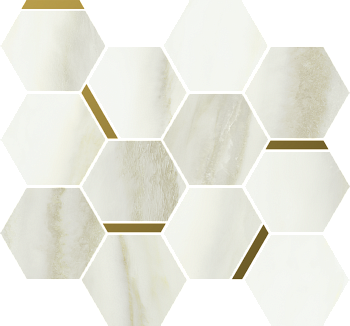 Декор 600110000939 Шарм Эдванс Кремо Мозаик Шик 32,8см*28,3см*9мм (1уп/10шт/0,91м2), шт