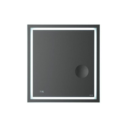 M91AMOX0653WG Универсальное зеркало с контурной Led-подсветкой, часами и косметическим зеркалом 65 M91AMOX0653WG Универсальное зеркало с контурной Led-подсветкой, часами и косметическим зеркалом 65