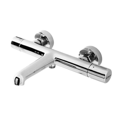 UNO Смеситель для ванны и душа в комплекте с ручным душем, шлангом и держателем, хром UNO-VASM/DFS-CRM