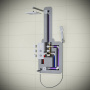 Душевая система Timo Tetra-Thermo SX-0179/17SM скрытого монтажа с термостатом, золото матовое Душевая система Timo Tetra-Thermo SX-0179/17SM скрытого монтажа с термостатом, золото матовое