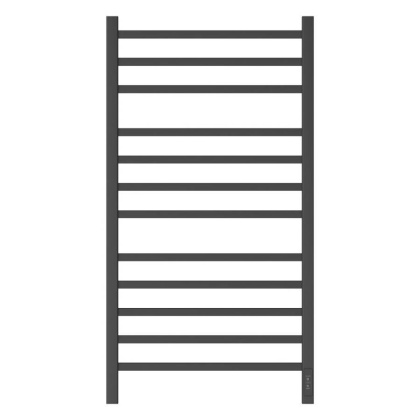 Полотенцесушитель электрический Point Вега PN71850B П12 500x1000, диммер справа, черный Полотенцесушитель электрический Point Вега PN71850B П12 500x1000, диммер справа, черный