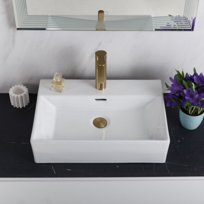 Раковина керамическая накладная BB1340