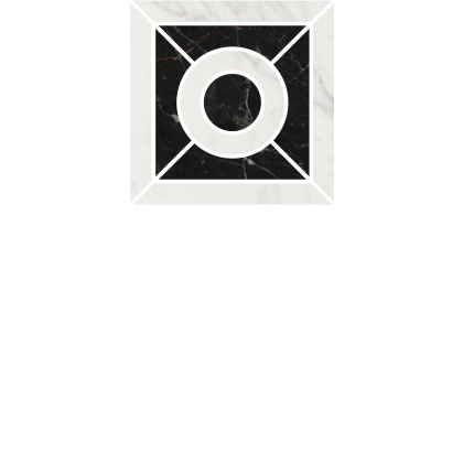 Декор ID94 Фрагонар наборный черный 9,9*9,9*11 (1уп/45шт), шт