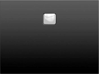 Акриловый душевой поддон Riho Basel 418 140x90 черный матовый, накладка хром DC281700000000S Акриловый душевой поддон Riho Basel 418 140x90 черный матовый, накладка хром DC281700000000S