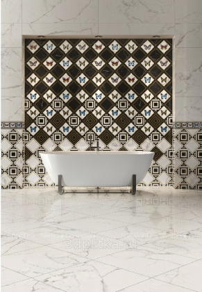 Декор Victorian Marble Wht Btfy Prf Gls 7R 20х20 (отгрузка кратно 4) Декор Victorian Marble Wht Btfy Prf Gls 7R 20х20 (отгрузка кратно 4)