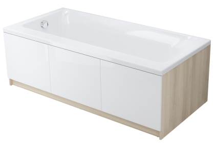 Ванна акриловая прямоугольная Cersanit SMART 170x80, правая Ванна акриловая прямоугольная Cersanit SMART 170x80, правая