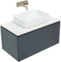 Тумба под раковину Allen Brau Infinity 85 1.21002.AM антрацит матовый