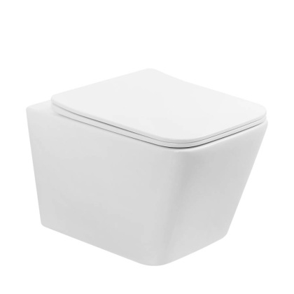 Подвесной унитаз Abber Rechteck AC1201T с микролифтом Подвесной унитаз Abber Rechteck AC1201T с микролифтом