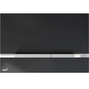 Кнопка управления для скрытых систем инсталляции, стекло-черный