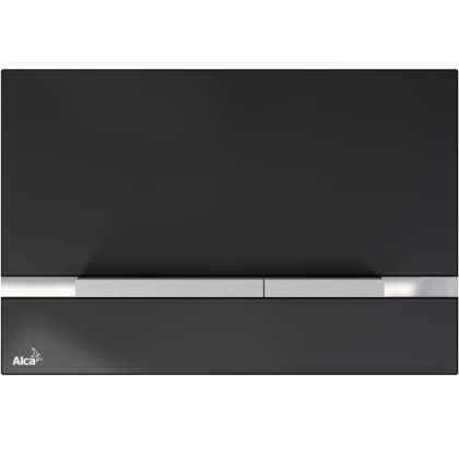 Кнопка управления для скрытых систем инсталляции, стекло-черный