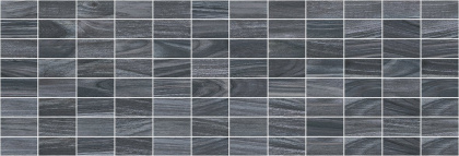Декор MM60068 Zen мозаичный чёрный 20*60,шт Декор MM60068 Zen мозаичный чёрный 20*60,шт