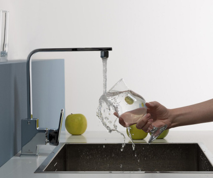 Смеситель для кухни Aquanet Cubic SD90445