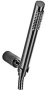Душевой гарнитур Paffoni Master ZDUP036NKN никель черный брашированный Душевой гарнитур Paffoni Master ZDUP036NKN никель черный брашированный