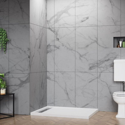 TRAY-BB-DUE-AH-100/80-4-W0 Акриловый поддон без сифона TRAY-BB-DUE-AH-100/80-4-W0 Акриловый поддон без сифона