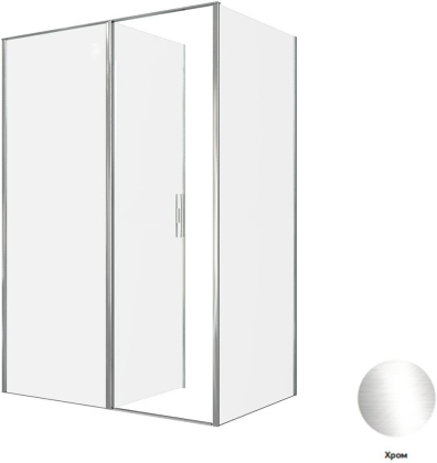 Душевой уголок Allen Brau Priority 140x90 3.31034.00 + 3.31043.00 хром Душевой уголок Allen Brau Priority 140x90 3.31034.00 + 3.31043.00 хром