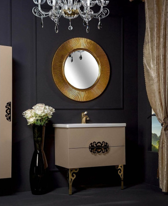 Зеркало SHINE золото глянец с подстветкой d82 528-G light Boheme Зеркало SHINE золото глянец с подстветкой d82 528-G light Boheme