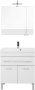 Мебель для ванной Aquanet Верона NEW 75 белый (напольный 1 ящик 2 дверцы) Мебель для ванной Aquanet Верона NEW 75 белый (напольный 1 ящик 2 дверцы)