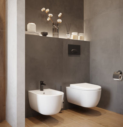 Подвесной унитаз Bocchi Parma 1417-001-0129 Подвесной унитаз Bocchi Parma 1417-001-0129