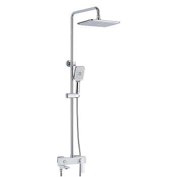 Душевая система латунь белый/хром R2736F Душевая система латунь белый/хром R2736F