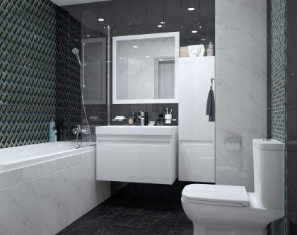 Декор MLD\B97\7200 Алькала черный 20*50*8 (уп\12шт), шт Декор MLD\B97\7200 Алькала черный 20*50*8 (уп\12шт), шт