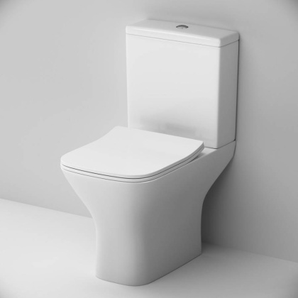 C908601SC Gem унитаз-компакт  без ободка с сиденьем микролифт