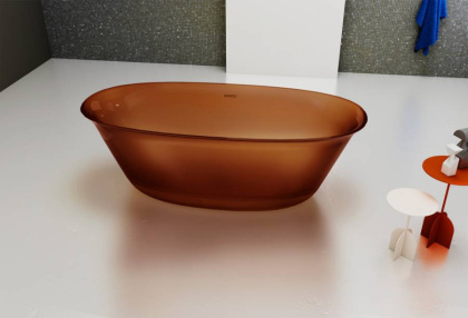 Прозрачная ванна ABBER Kristall AT9707Opal коричневая Прозрачная ванна ABBER Kristall AT9707Opal коричневая