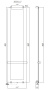 Полотенцесушитель электрический Allen Brau Infinity 180x44 с рейлингом 2.0 и креплением, черный матовый Полотенцесушитель электрический Allen Brau Infinity 180x44 с рейлингом 2.0 и креплением, черный матовый