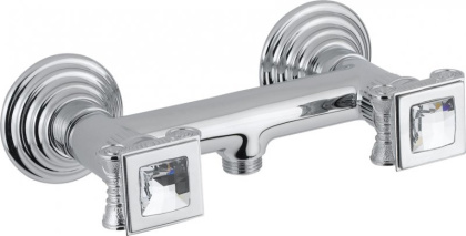 OLIMP-DS-02-Sw Смеситель для душа, бронза, ручки Swarovski OLIMP-DS-02-Sw Смеситель для душа, бронза, ручки Swarovski