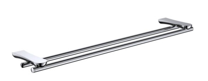Полотенцедержатель двойной RUSH Luson, 2х75х14 см, хром, LU16532B