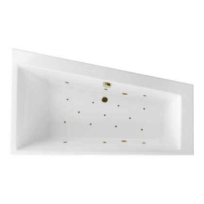 Ванна EXCELLENT Sfera Slim 170x100 (правая) "RELAX" (бронза) Ванна EXCELLENT Sfera Slim 170x100 (правая) "RELAX" (бронза)