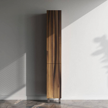 Шкаф-пенал, напольный, правый, 30 см, двери, push-to-open, орех M90CSR0306HF Шкаф-пенал, напольный, правый, 30 см, двери, push-to-open, орех M90CSR0306HF