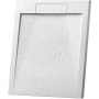 Поддон для душа из искусственного камня VST-4SRL9090W, 900*900*25, белый матовый
