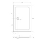 Поддон SMC CEZARES TRAY-M-AH-120/90-35-W Поддон SMC CEZARES TRAY-M-AH-120/90-35-W
