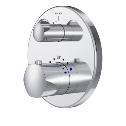 Смеситель Для ванны и душа с термостатом, монтируемый в стену F9085500 Gem Смеситель Для ванны и душа с термостатом, монтируемый в стену F9085500 Gem