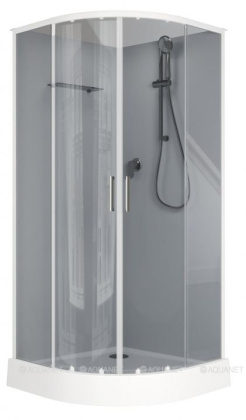 Душевая кабина Aquanet Passion EVO R white 90x90 набор 4