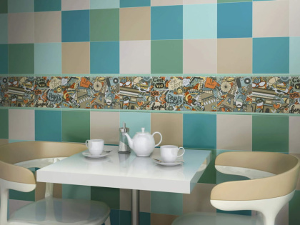 Плитка настенная 5275 Калейдоскоп слоновая кость 20*20*6,9 (26 шт/1,4 м2) , м2 Плитка настенная 5275 Калейдоскоп слоновая кость 20*20*6,9 (26 шт/1,4 м2) , м2