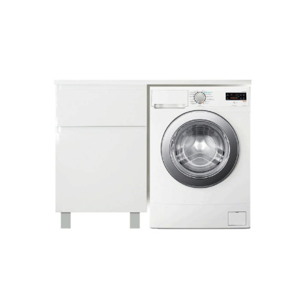 Тумба напольная под умывальник Dallas Luxe 1000х482 2 ящика (ШхГхВ) 358х476х860