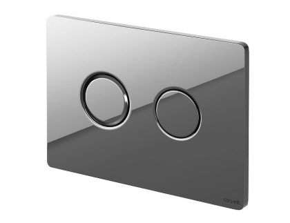 Кнопка ACCENTO для AQUA 50 пневматическая пластик хром глянцевый