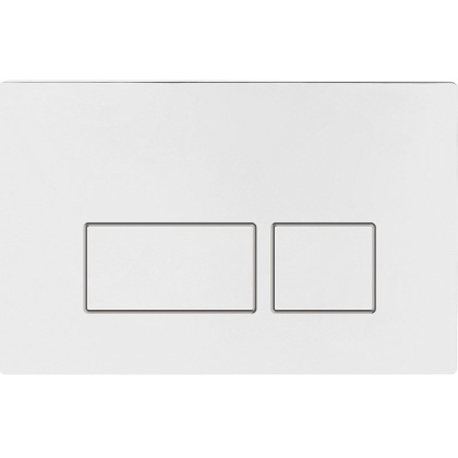 Кнопка смыва BB042BL, белая глянцевая